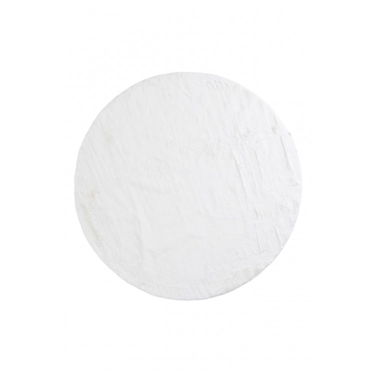 Γούνινο Χαλί Round BUNNY WHITE Royal Carpet - 200 x 200 cm