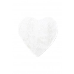 Παιδικό χαλί Bunny Kids Heart White Royal Carpet - 100 x 100 cm