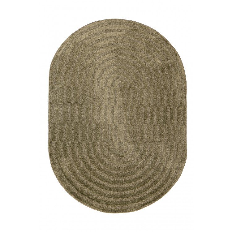 Οβάλ Χαλί Jazz 2972A OLIVE OVAL Royal Carpet 