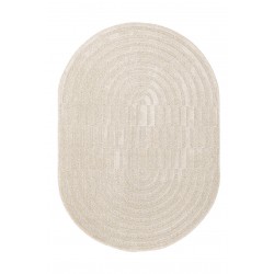 Οβάλ Χαλί Jazz 2972A WHITE OVAL Royal Carpet 