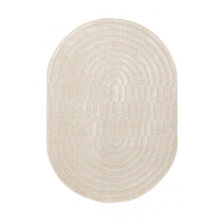 Οβάλ Χαλί Jazz 2972A WHITE OVAL Royal Carpet 