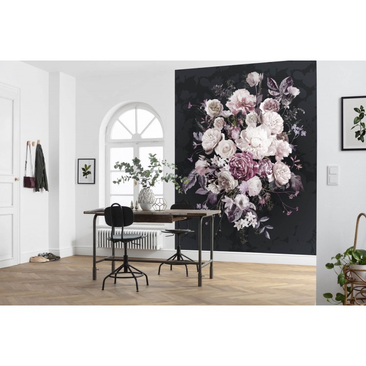 X4-1018 Φωτοταπετσαρία τοίχου KOMAR "Bouquet Noir" 200X250cm X4-1018 Φωτοταπετσαρία τοίχου KOMAR "Bouquet Noir" 200X250cm