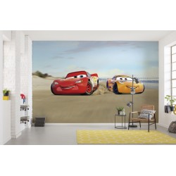 ΦΩΤΟΤΑΠΕΤΣΑΡΙΑ ΤΟΙΧΟΥ KOMAR 8-4100 CARS BEACH RACE 368 x 254cm