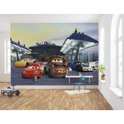 ΦΩΤΟΤΑΠΕΤΣΑΡΙΑ ΤΟΙΧΟΥ KOMAR 8-4101 CARS 3 STATION INTERIEUR 368 x 254cm