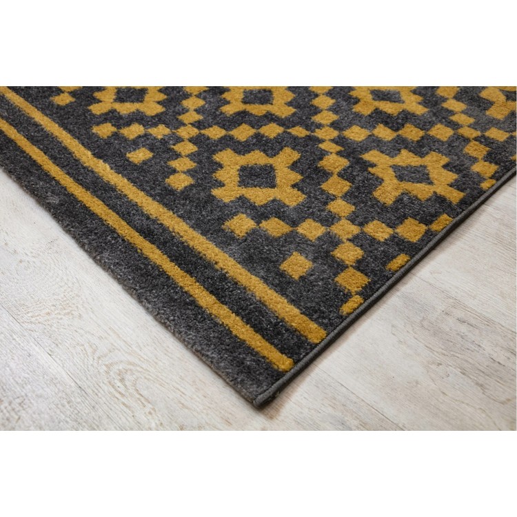 ΧΑΛΙ ΜΟΝΤΕΡΝΟ EZZO CHROMA B528AJ8 D.GREY / YELLOW ΧΑΛΙ ΜΟΝΤΕΡΝΟ EZZO CHROMA B528AJ8 D.GREY / YELLOW