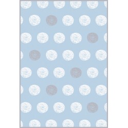 Χαλί Παιδικό ezzo Bambino Dots A653AXY BLUE