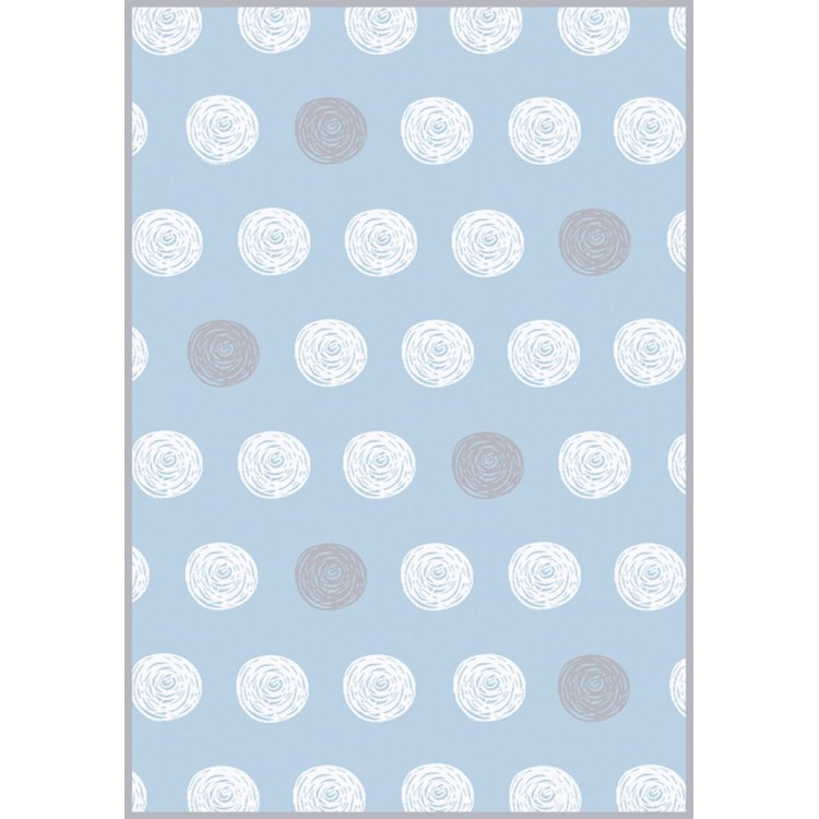 Χαλί Παιδικό ezzo Bambino Dots A653AXY BLUE Χαλί Παιδικό ezzo Bambino Dots A653AXY BLUE
