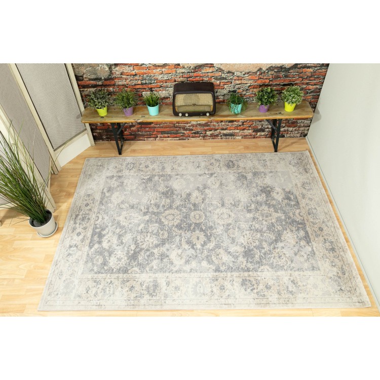 Μοντέρνο χαλί ezzo Venice 7383ACD Grey Μοντέρνο χαλί ezzo Venice 7383ACD Grey